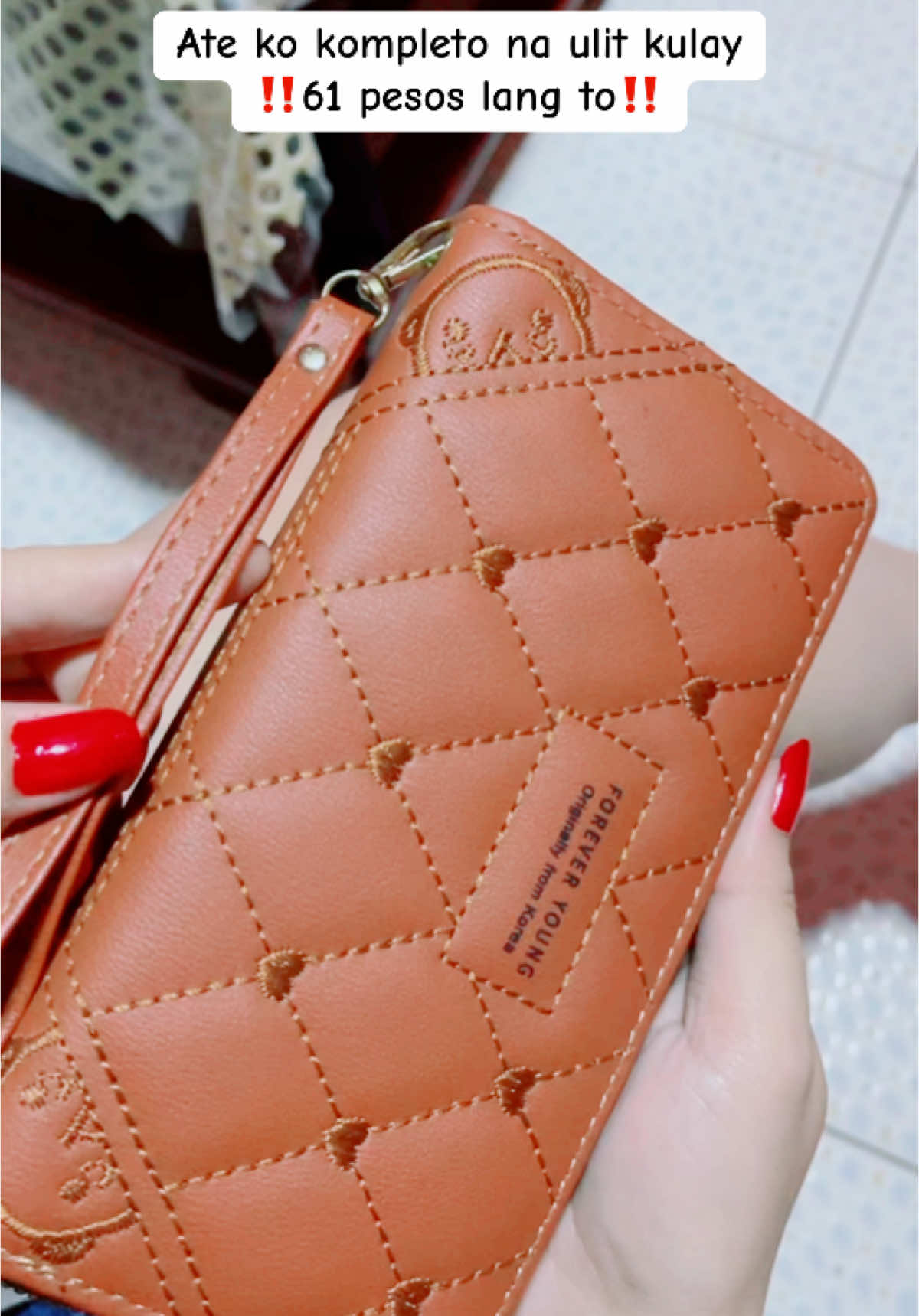 Eto na yong hinahanap nyo mga Mi #longwallet #longwalletforwomen #longwalletrecommendation #wallet #walletmurah #trendingwallet 