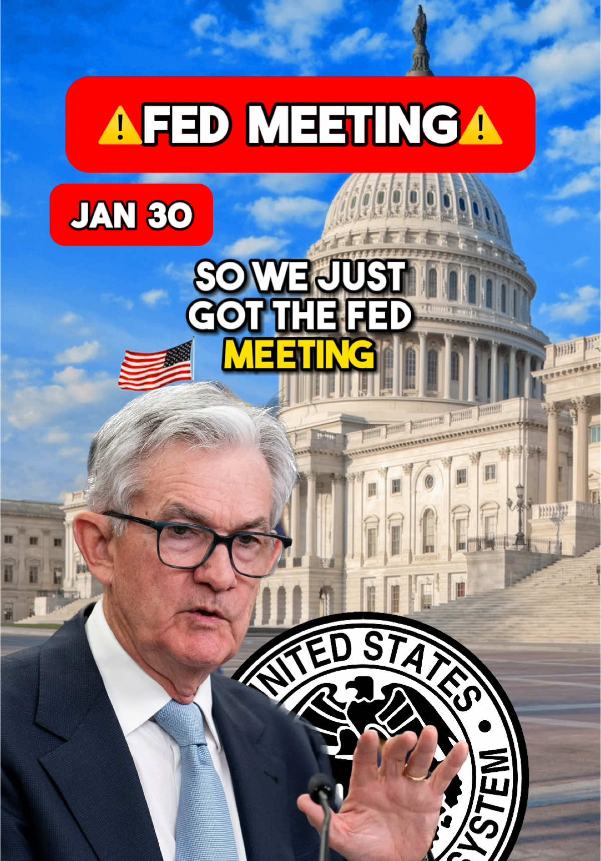 So we just got the Fed Meeting results and Jerome Powell commented on Trump who wants to drop rates immediately.  The Fed did not cut the rates at this meeting. They see an ok job market but too much inflation for now. Powell said we need to see inflation going back down before lowering the rates again. 