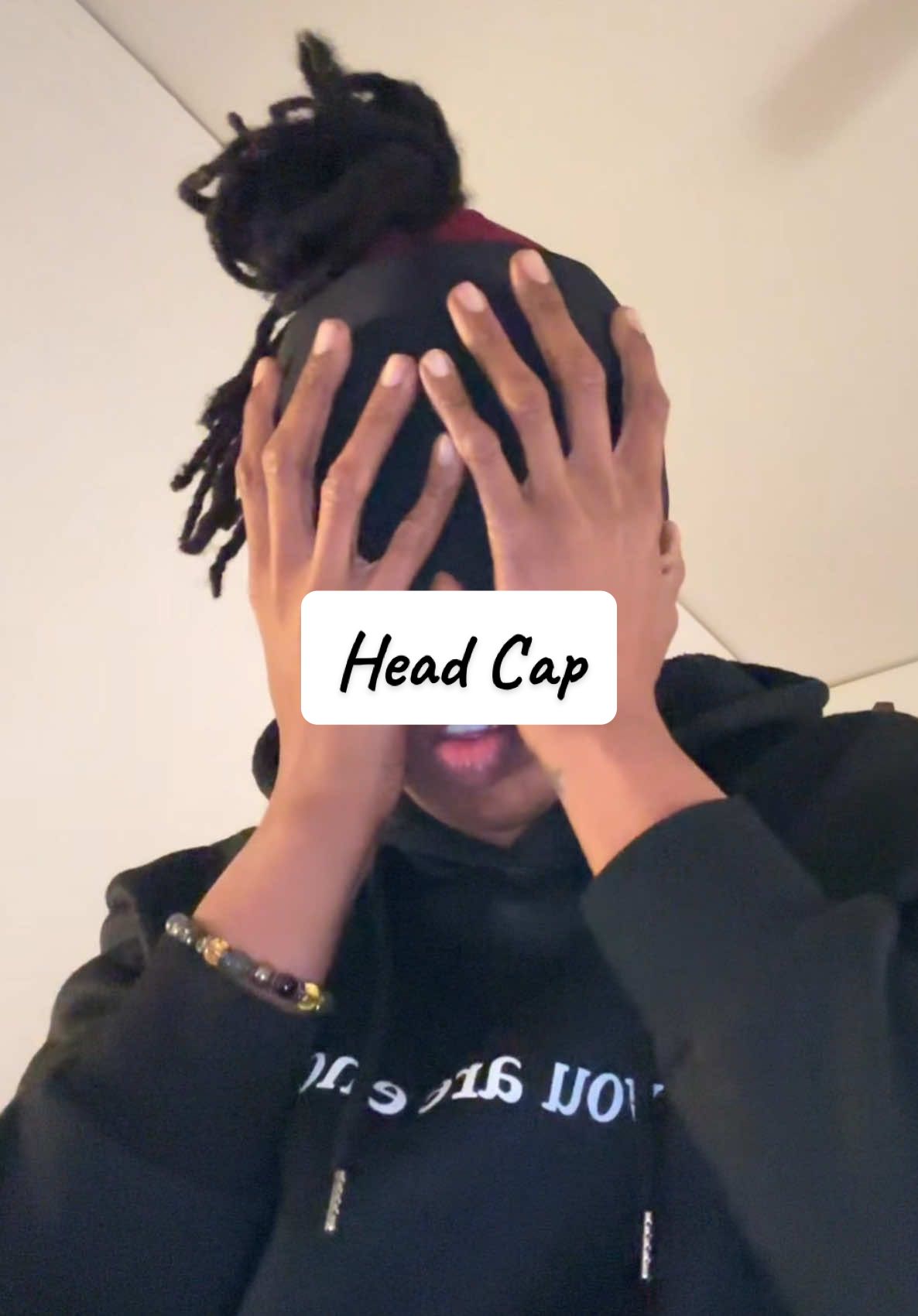 Relief Cap?! #headache #relief #tiktokshopcreatorpicks #tension #stress #tryitout #cap #head #cold #warm 