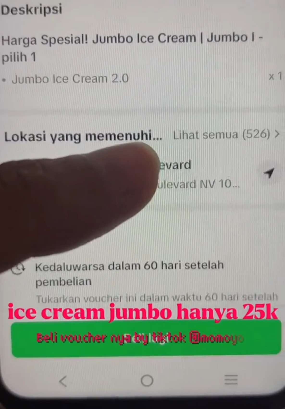 fomo ikutan promo ice cream dr @Momoyo.id  1 EMBER cuma 25 ribu ..0h ya pastiin kalian uda dpt voucernya dr tiktok ya😋😋 # # # #icecream #icecream1ember #mimoyo #momoyoicecream #momoyoindonesia #trending #kuliner #drinksoftiktok #viral #beranda #masukberandafyp 