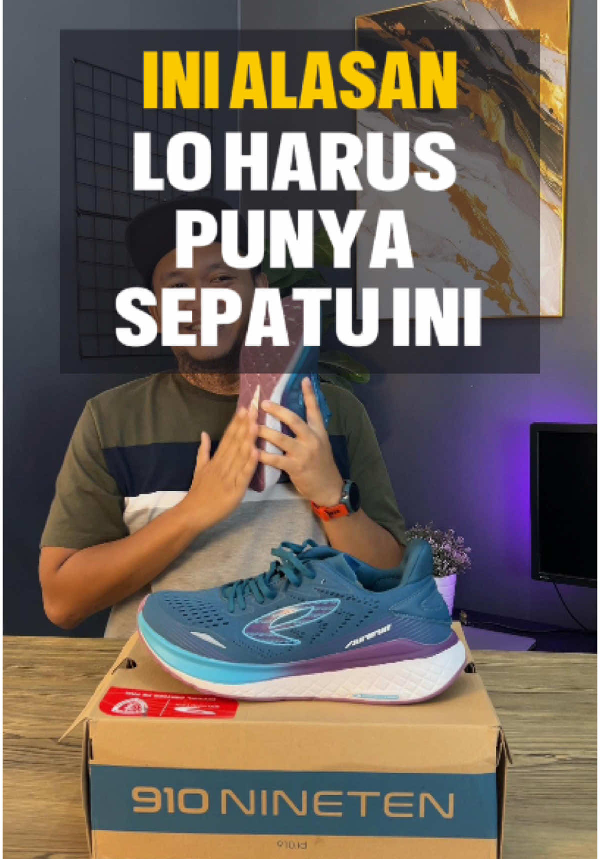 🔥 Mau lari makin nyaman dan tetap stylish? Yuk, cobain 910 Nineten seri Aurorun! Ringan, adem, dan pastinya bikin performa lari makin maksimal. 🏃‍♂️💨 Dukung produk lokal dengan kualitas internasional! ✨ #910Nineten #Aurorun #SepatuLari #SepatuLokal #ProdukLokal #SupportLocalBrand #LariNyaman #GayaSporty #SepatuRingan #KualitasInternasional #RunningShoes