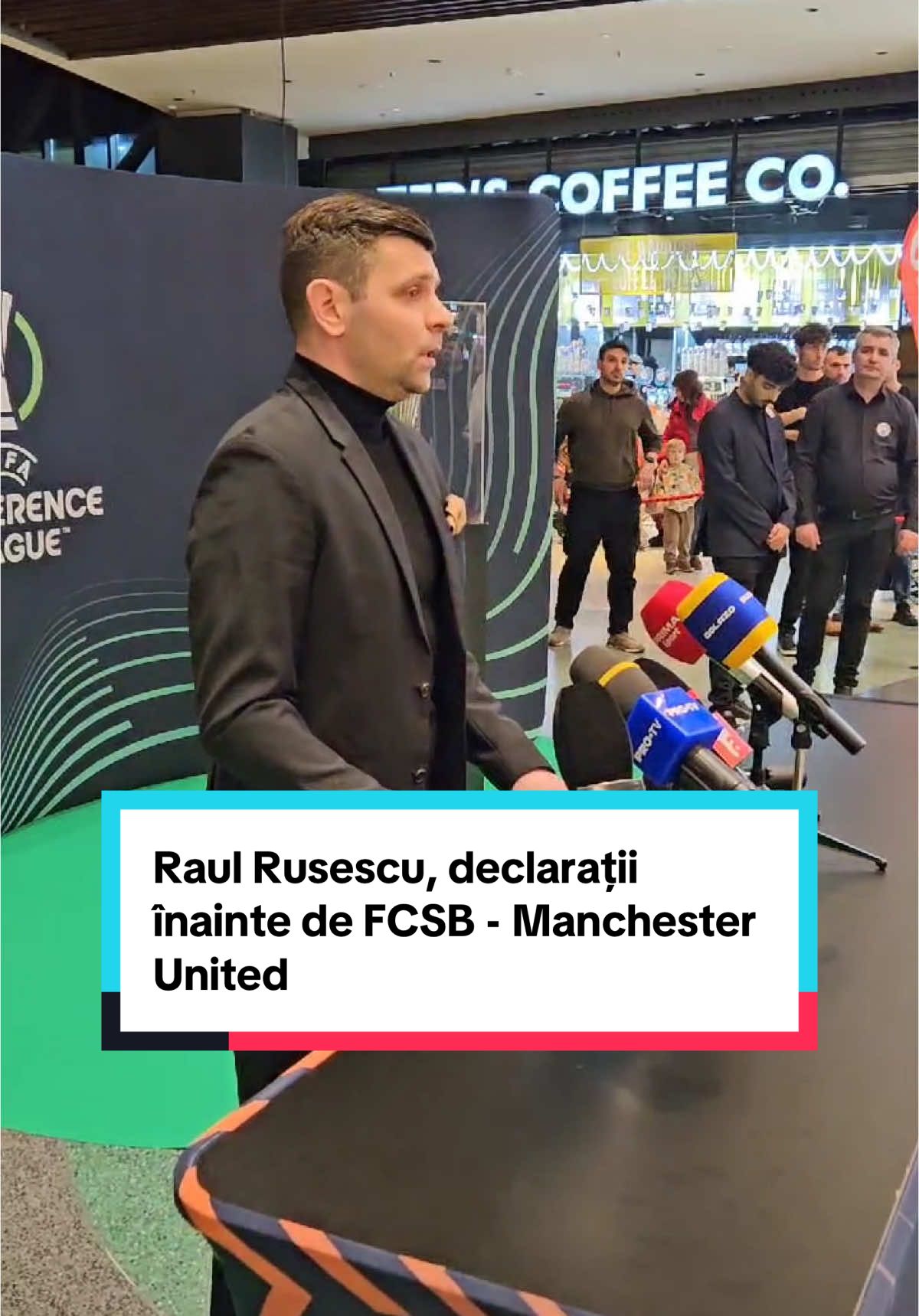 Raul Rusescu, declarații înainte de FCSB - Manchester United #raulrusescu #fcsb #manchesterunited #prosport #sport 