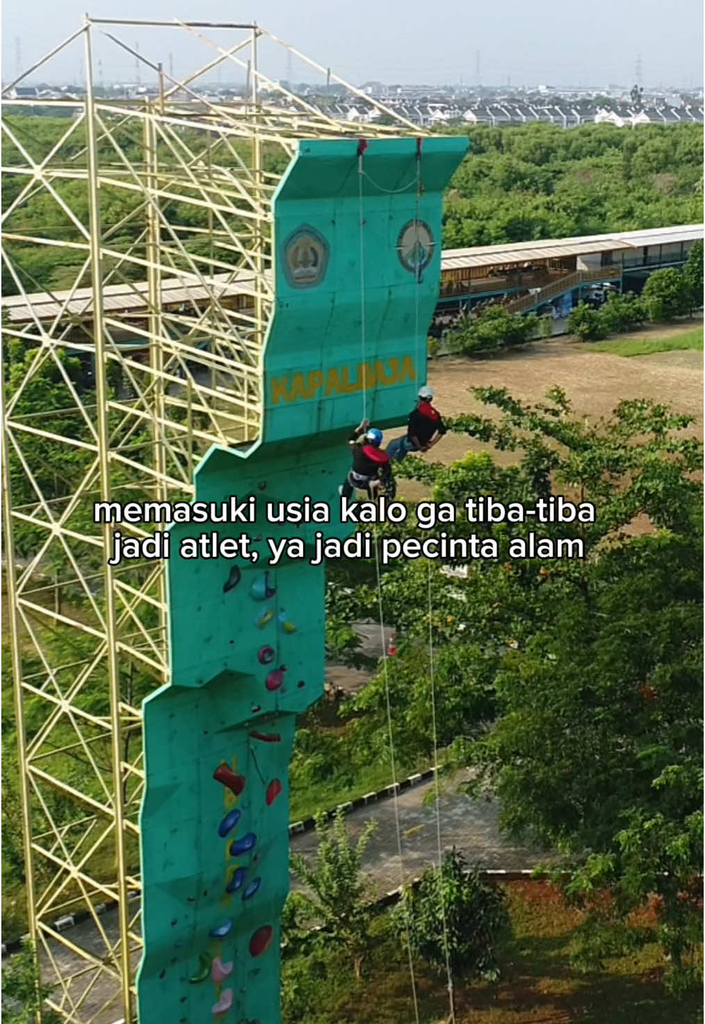 #kapalbaja #ubharajaya #panjattebing #mapala #gununghutan #rockclimbing #wallclimbing #ubharabekasi #kampusbekasi 