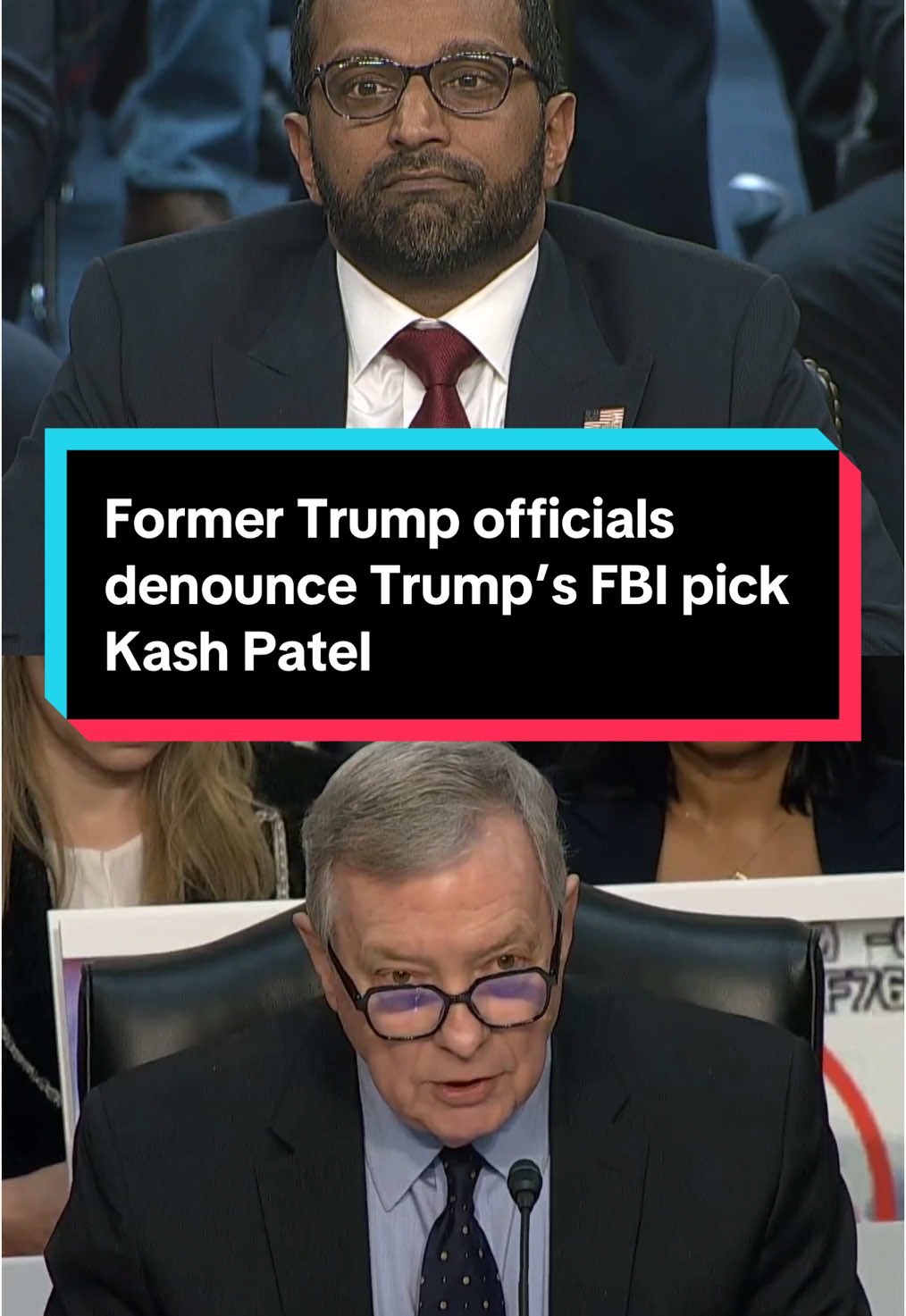 Trump’s pick to lead the FBI, Kash Patel, is confronted at his confirmation hearing with humiliating rebukes from past Trump officials. #fbi #kashpatel #trump #news #government #politics