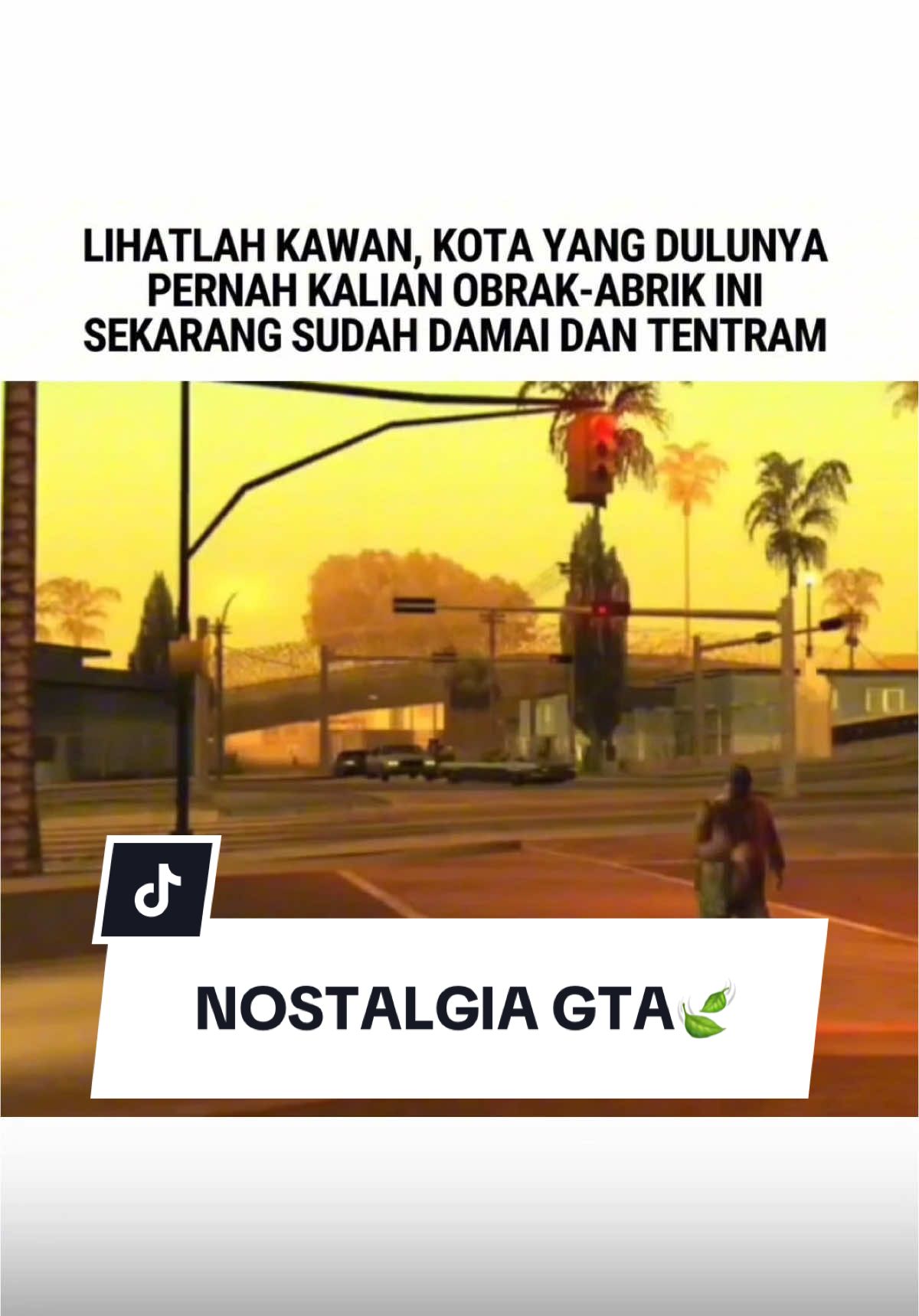 Game yang penuh kenangan🍃 Kalian udah tamatin berapa kali?😁 #teamrrq #vivarrq #gtasanandreas #throwback #gta 