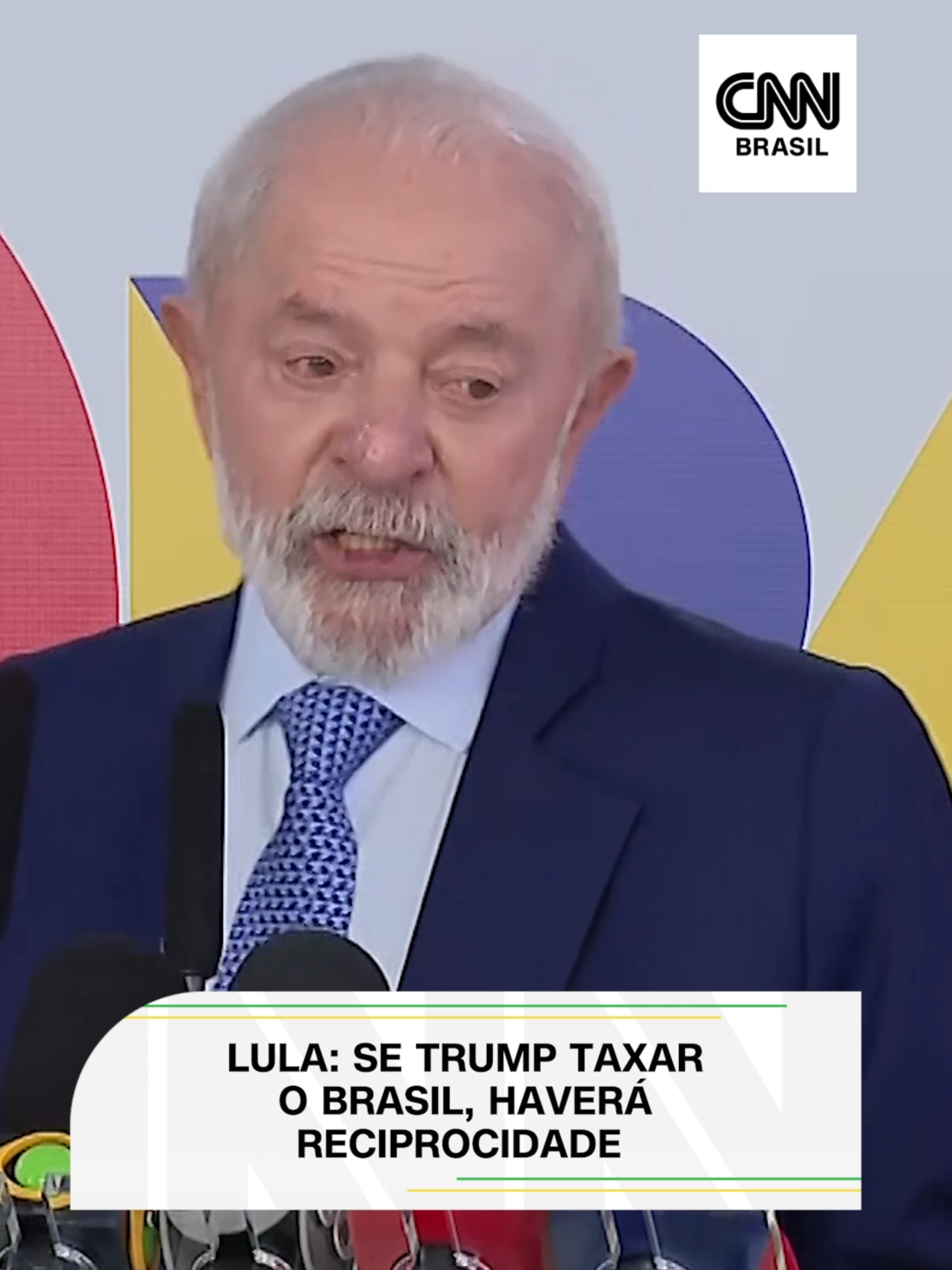 Lula: “Se Trump taxar os produtos do Brasil, haverá reciprocidade, simples” #TikTokNotícias #Trump #Lula