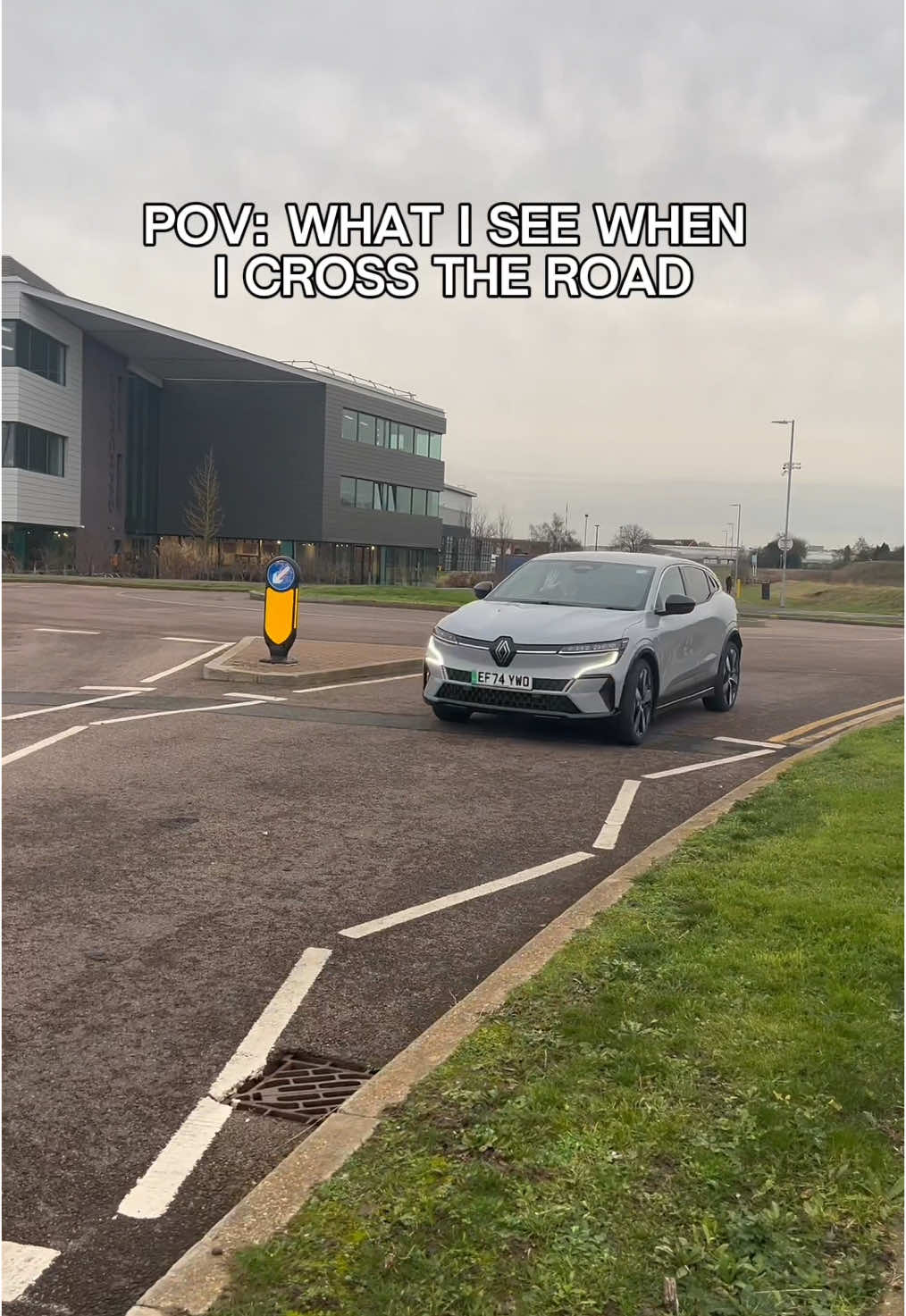 The awkward jog 😭🏃‍♂️ #fyp #relatable #driving #skit #funny