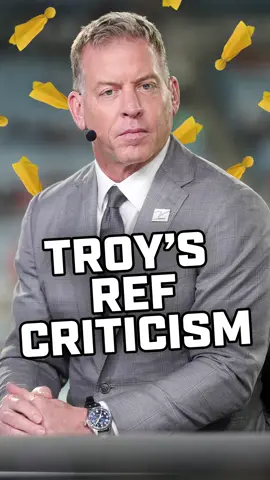Troy Aikman cites betting as one reason calls are more scrutinized than ever before. #nfl #nfltiktok #football #troyaikman #sports #betting @JimmyTraina 