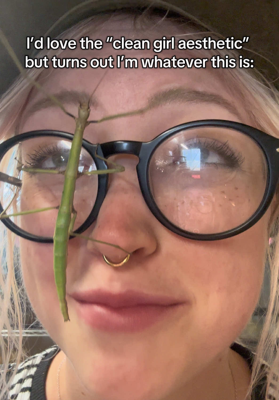 I’d love the “clean girl aesthetic”, but turns out I’m whatever this is:  #animals #wildlife #pets #farm  Late to this trend but I wanted to do it 🥹 🐍 I’m so grateful for this life I’ve created for myself, a life lived with animals is the best life for me 🩷 