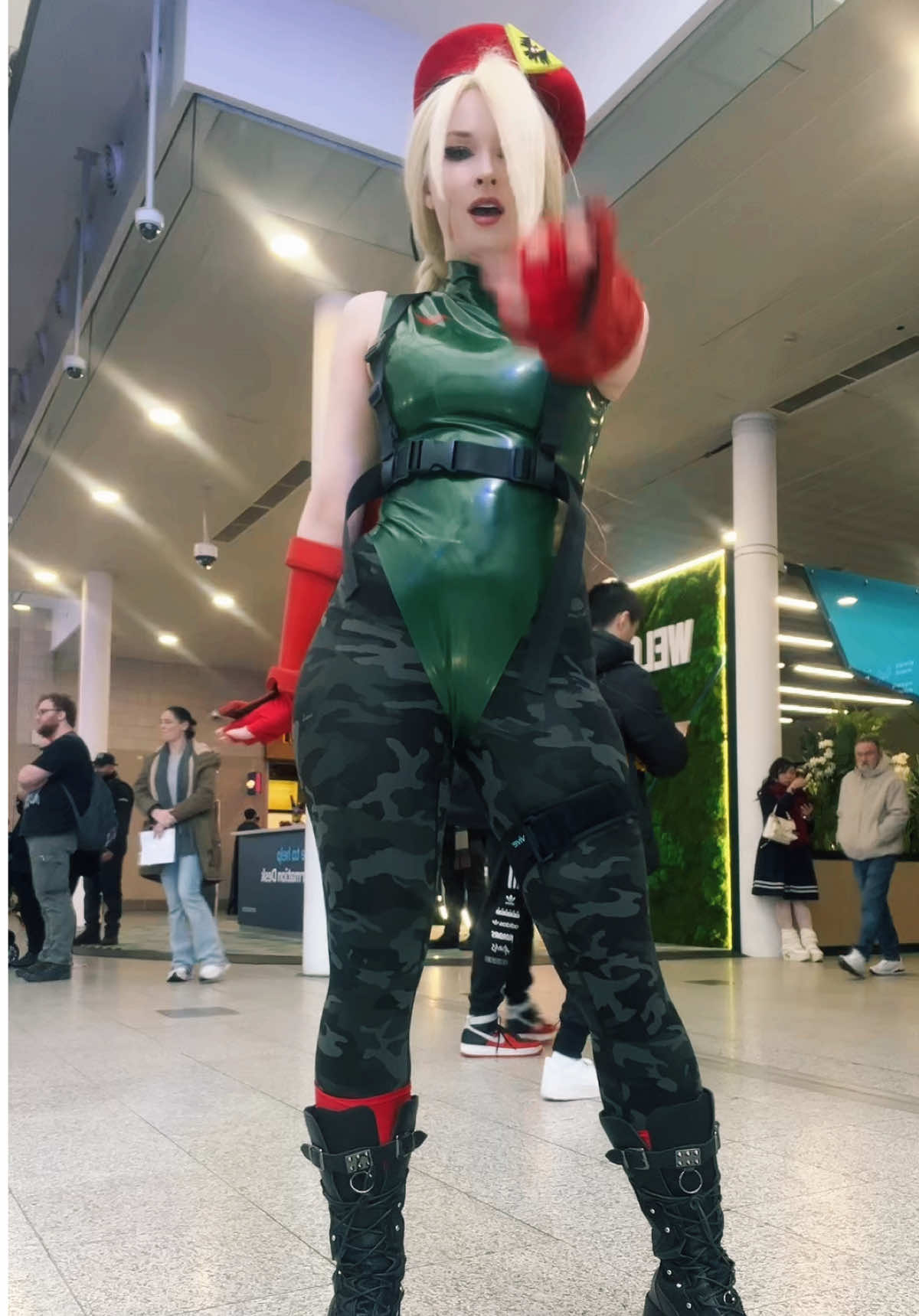 More Cammy ☺️ #cammycosplay #cosplay #cammy #streetfighter #cosplayer #StreetFighter6 #megacon 