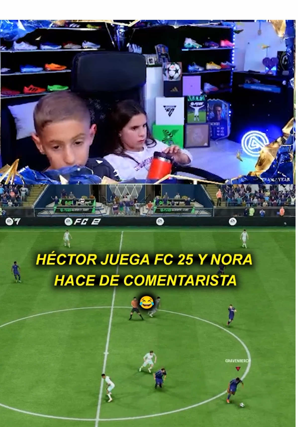 El futuro del canal..😂😂 #fyp #cacho01 #parati #easports #fc25 #hector #nora 