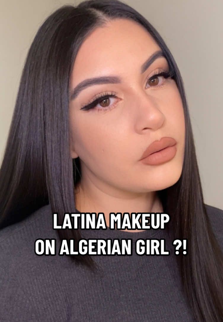 Latina MakeUp ✨ J’ai essayé… mais vraiment c’est pas pour moi 🤭🥲 Vous voulez le Tuto détaillé ?  Inspi: @Nani’s Makeup 💞 #makeup #latinamakeup #beauty #algeria #latina #makeuptrend 