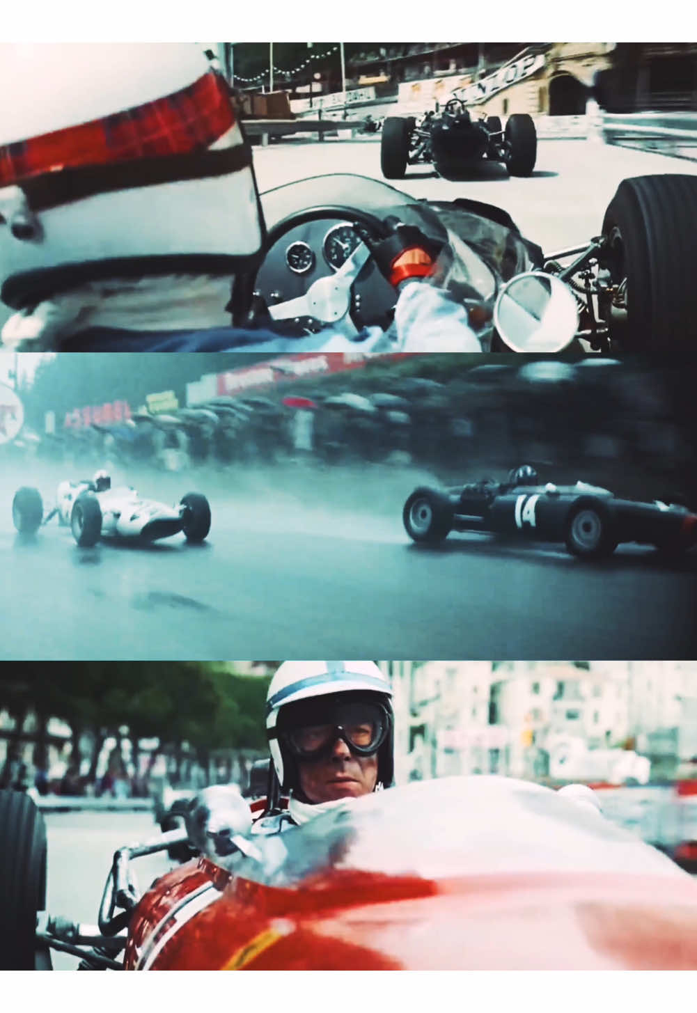 Grand Prix (1966) stands out for its groundbreaking cinematography and realistic depiction of Formula 1. Using innovative camera techniques and real race footage, the film captures the intensity, speed, and danger of the sport like never before. It remains a defining portrayal of F1 in the 1960s, offering an authentic look at both the competition and the toll it takes on drivers.  #grandprix #1966 #1960s #60s #vintage #racing #fyp #viral #reels #formula1 #f1 #monaco #belgium #spa #ferrari #mclaren #lotus #mercedes #racing #racecar #sportscar #motorsports #Motorsport #cars #car #racecars #racing