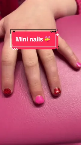 Mini nails 🎀 super cute child nails, normal nail polish. #nails #nail #nailtech #nailtechlife #nailtechcheck #nailartist #naillife #naillove #nails💅 #tiktoknails #nailsalon #nailtutorial #naildesigns #nailoftiktok #nailsoftheday #nailobsession #nailover #nailssalon #nailsofinstagram #nailsinspo 