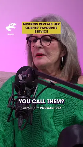 DOMINATRIX REVEALS HER CLIENTS' FAVOURITE SERVICE From the Hushed podcast, available wherever you get podcasts. #Podcast