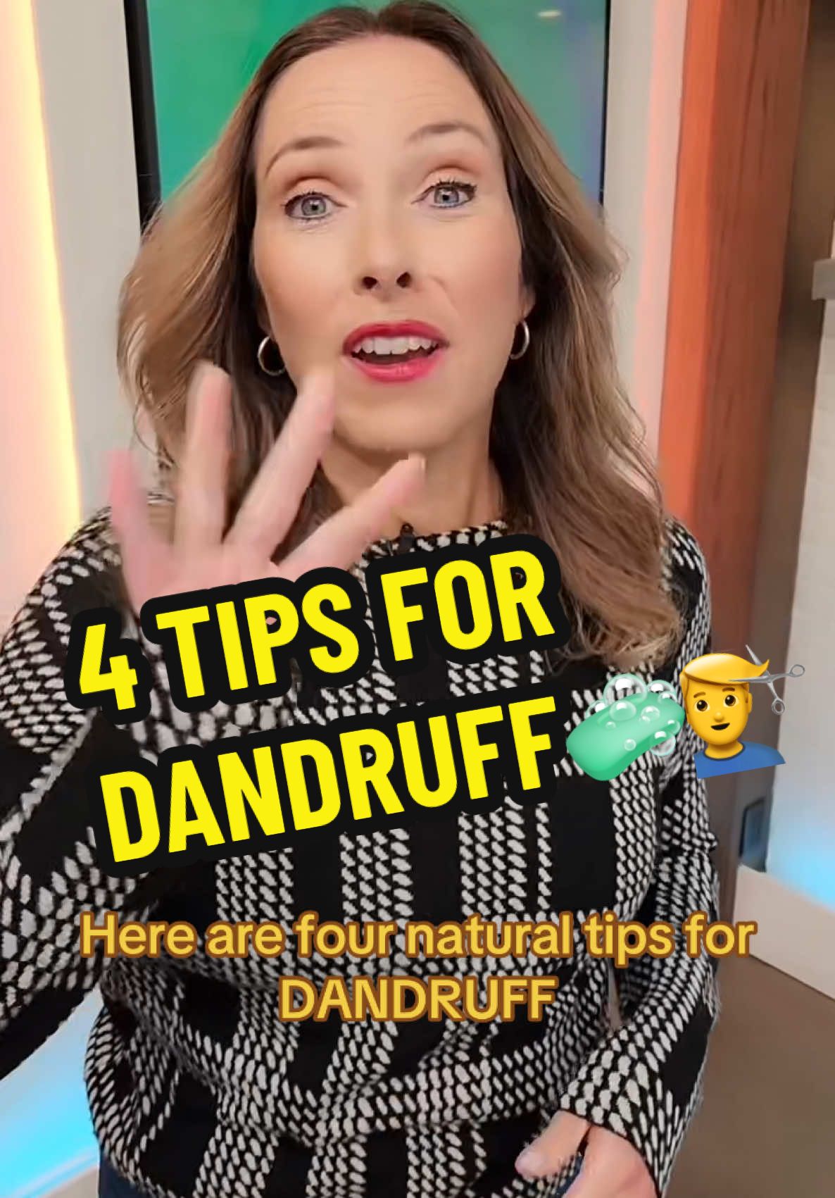 4 Tips For Dandruff 🧼💇‍♂️ Say goodbye to those pesky white flakes! In this video, Dr. Janine shares her top 4 simple and effective tips to get rid of dandruff for good! From understanding the root causes of dandruff to using natural remedies and making simple lifestyle changes, Dr. Janine's expert advice will have you flaunting a flake-free scalp in no time. Watch until the end to learn how to banish dandruff and achieve the healthy, shiny hair you deserve! #dandruff #detox 