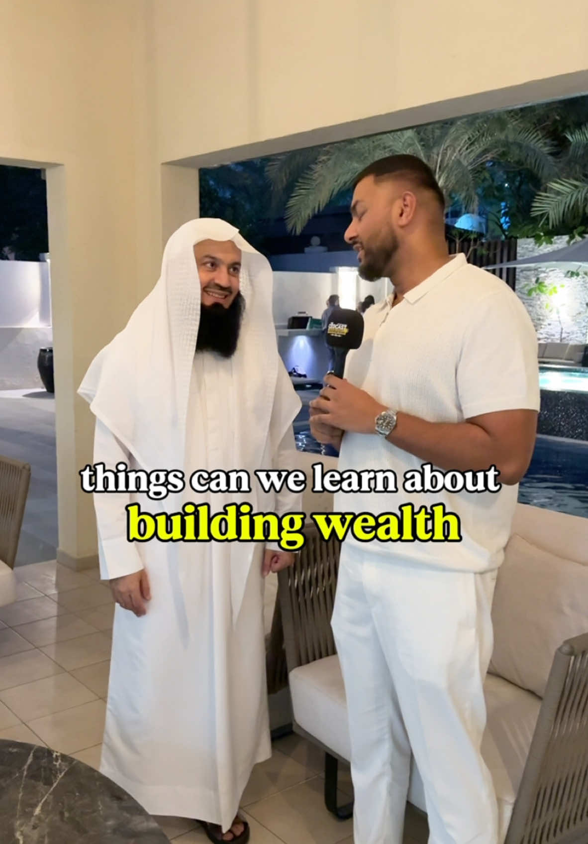 Wealth advice from the one and only Mufti Menk🧠 #wealth #financialfreedom #muftimenk 