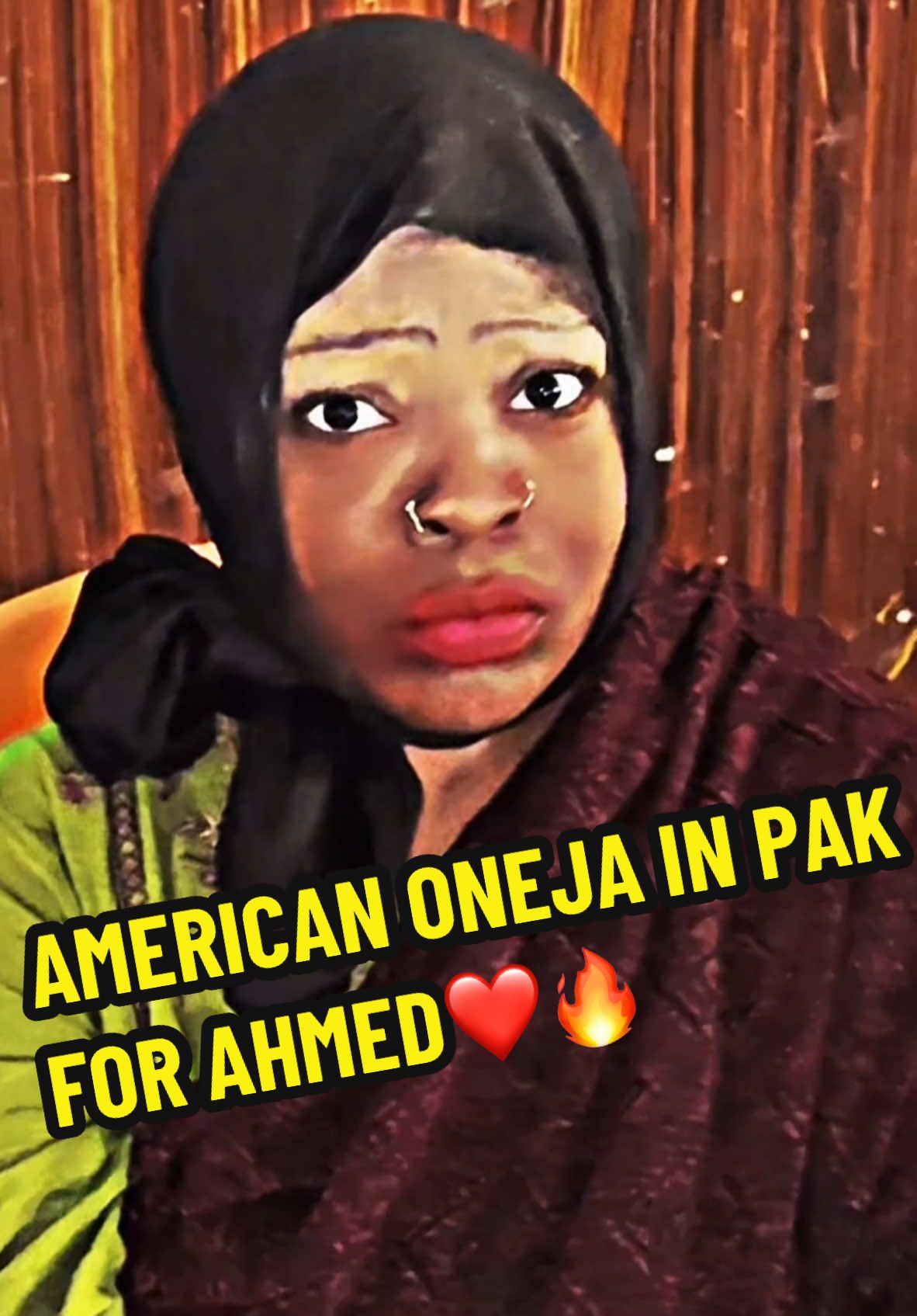 American oneja in pakistan for Ahmed❤️🔥 #oneja #ahmedmemon #americangirl #foryou #foryoupage #trending #fyp #foryou #trending #viral 