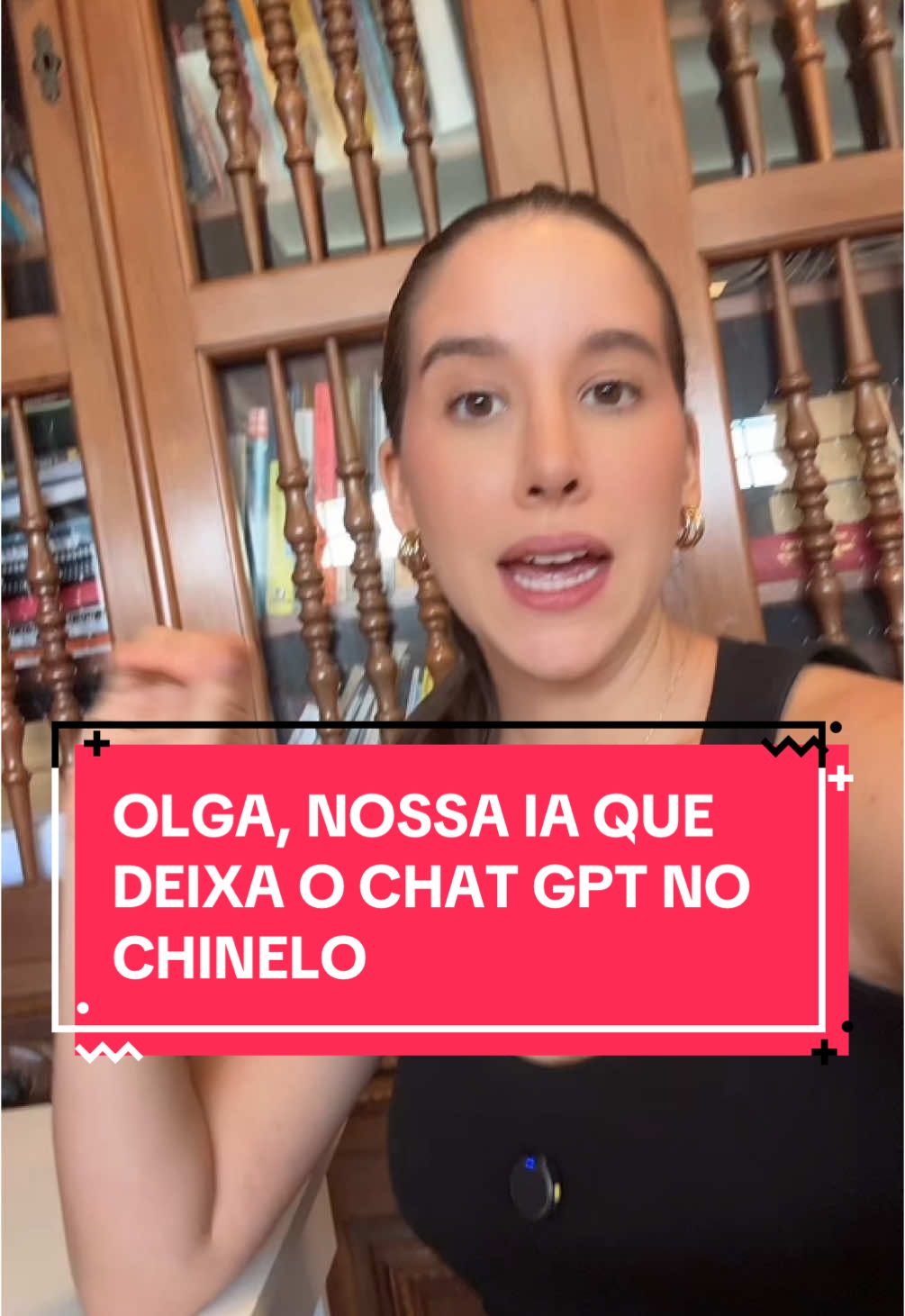 A OLGA deixa o chat no chinelo! #ia #chatgpt 