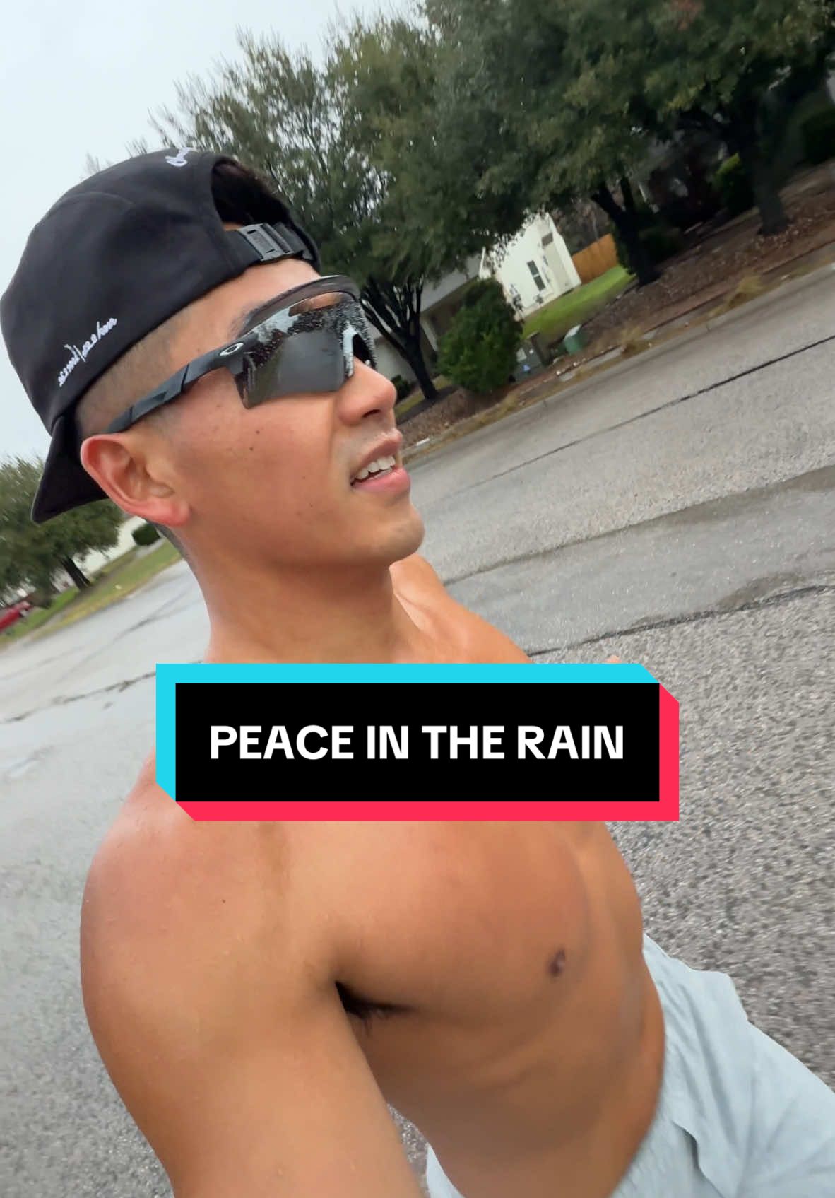 Find peace in the rain #runners #Running #athletes #Fitness #marathon #endurance #training #hyrox