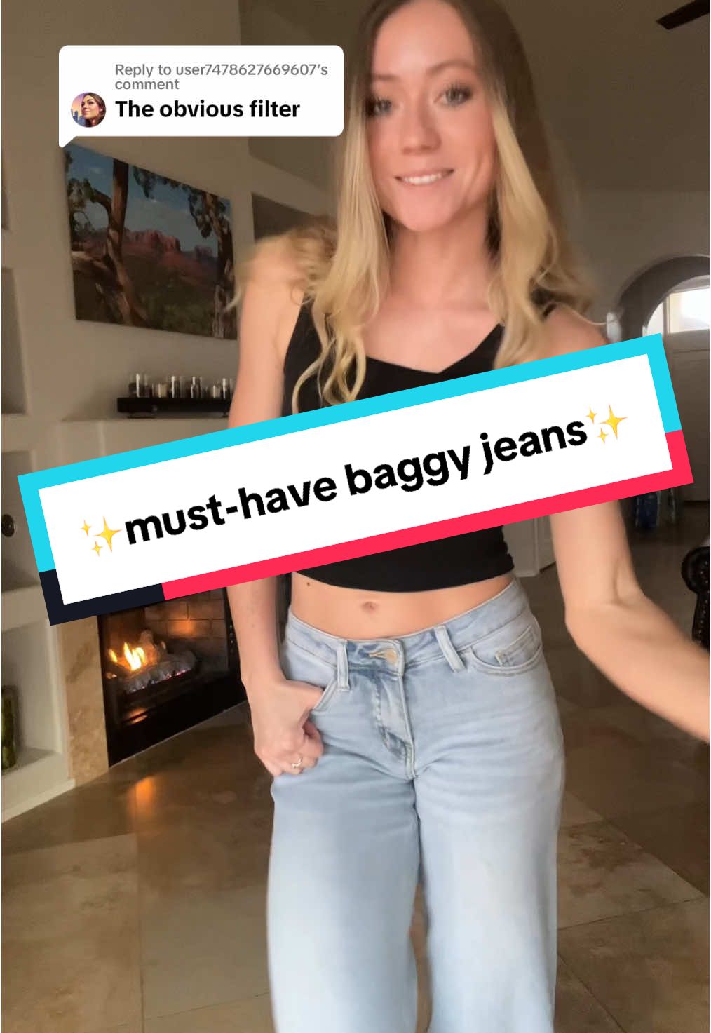 Replying to @user7478627669607 These mid-low rise baggy jeans are designed for maximum comfort and style! Featuring a relaxed wide-leg fit and trendy distressed details, they’re a must-have for effortless, everyday outfits. Available in light and dark blue! 1.	#BaggyDenimVibes 	2.	#WideLegTrend 	3.	#EffortlessWardrobe 	4.	#DenimMustHave 	5.	#CasualChicFashion 