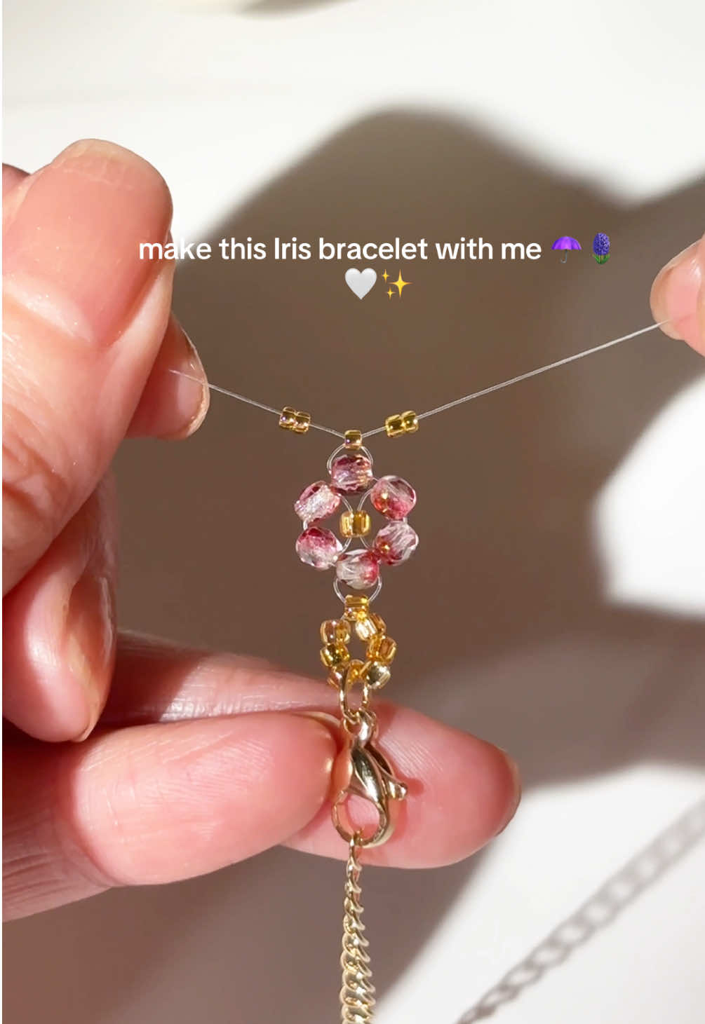 A Touch of Grace✨ beaded bracelet 💜#viralbracelets #jewelrysmallbusiness #tiktokviraljewelry #purpleasthetic #braceletinspo #daintyjewelry #aestheticbracelets #creatorsearchinsights 