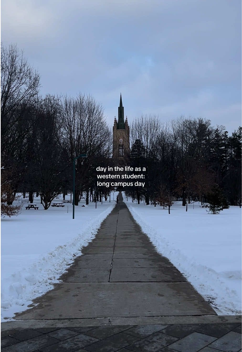 spent a lot of time on campus but still wasn’t too productive..  #westernuniversity #uwo #dayinmylife #diml #collegevlog #creatorsearchinsights #fyp