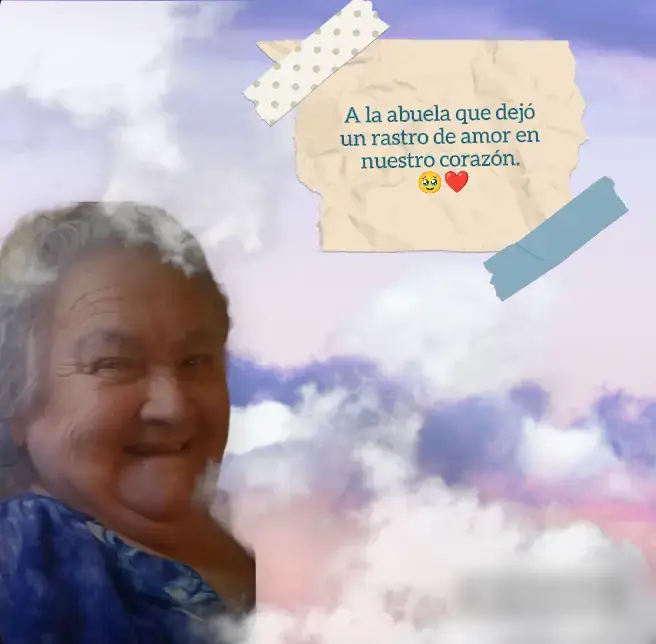 Abuela, aunque no estés físicamente con nosotros, siento tu amor en cada rincón de mi vida.  Tu memoria es mi tesoro más preciado. ... En honor a mi dulce abuela, tu amor y calidez sigues iluminando mi camino. ... ❤️❤️🕊️ #Abuelas #Recuerdos #ParaTi 