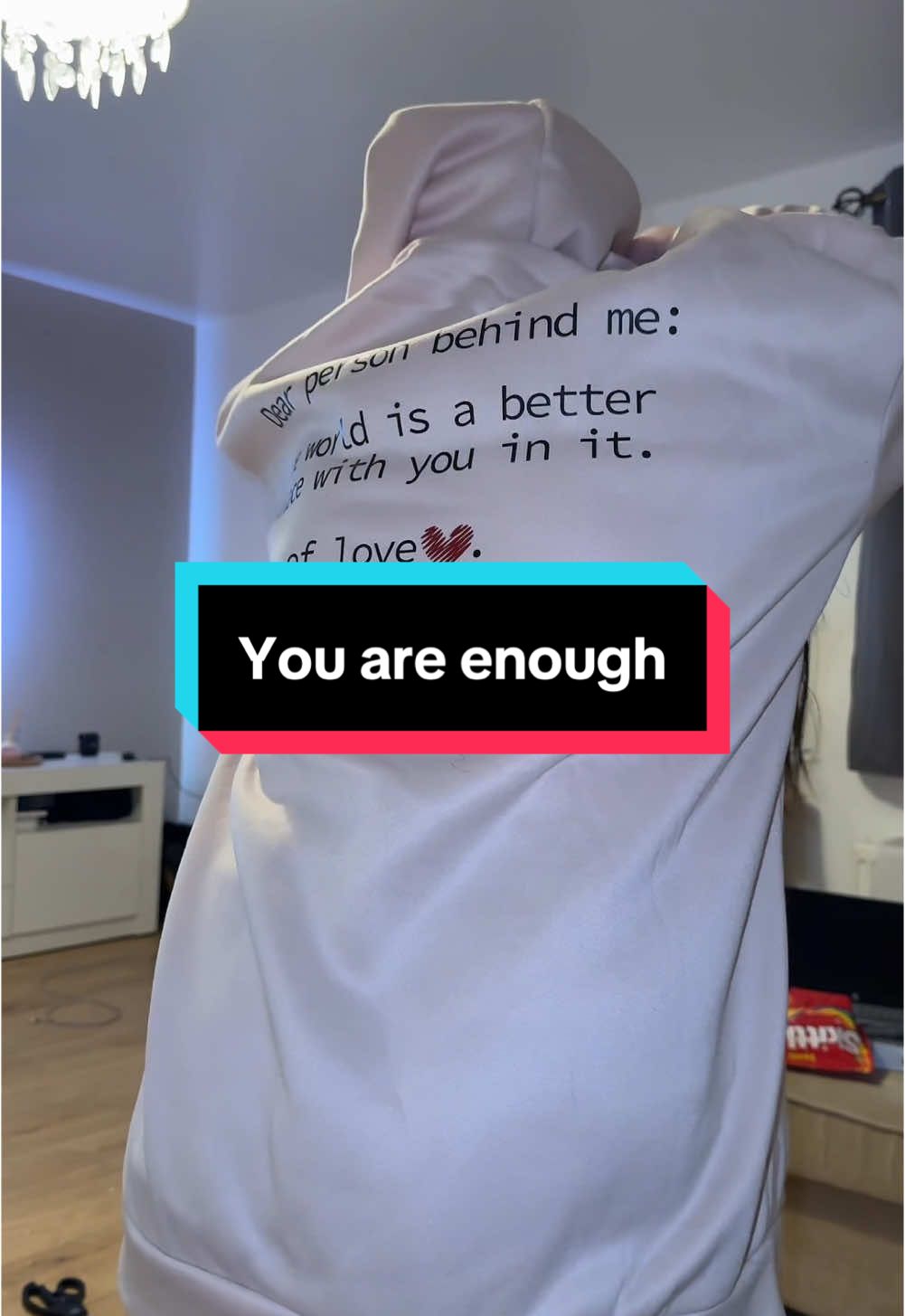 Love this too #hoodie #youareenough #clothes #tiktokmademebuyit 