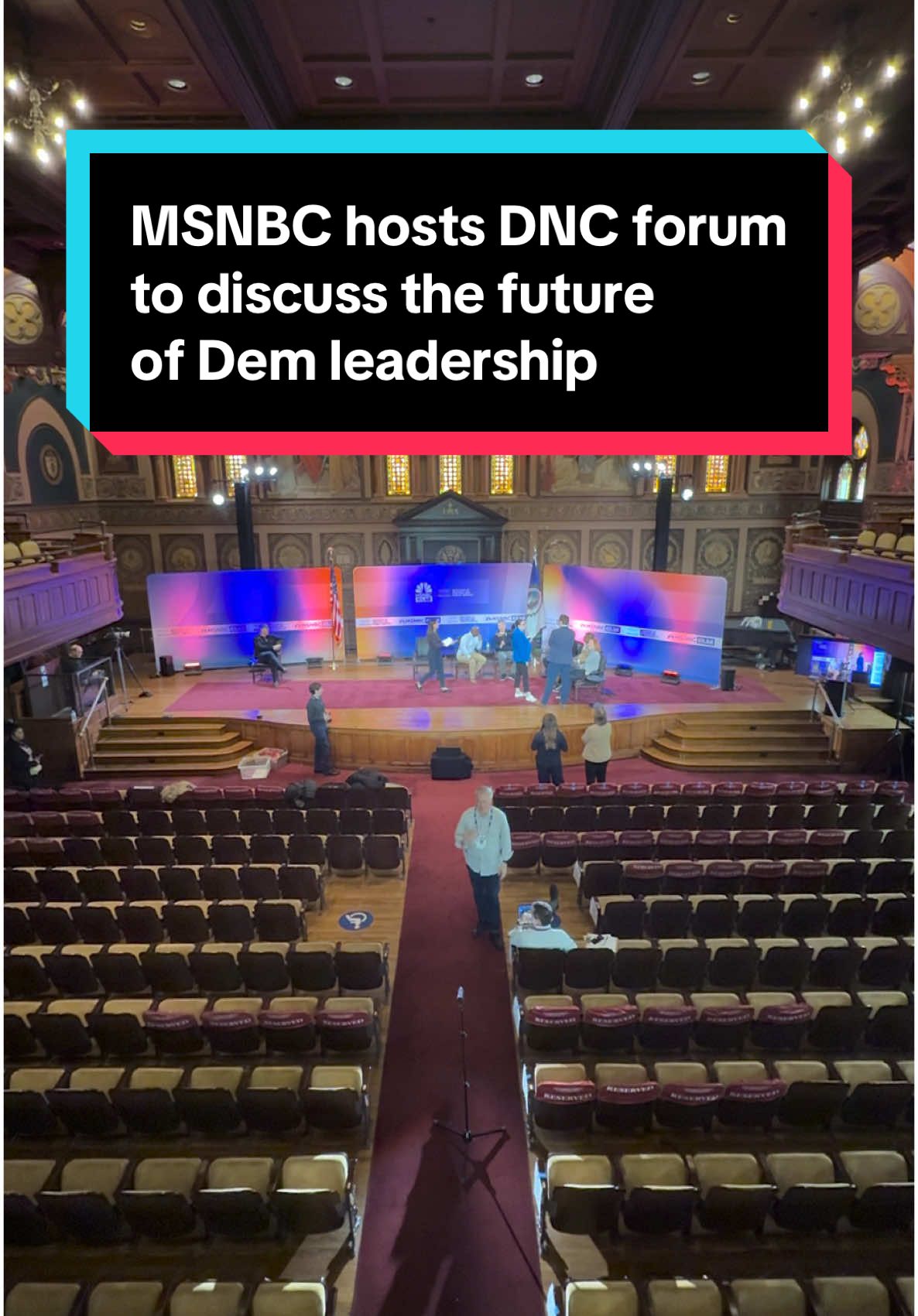 MSNBC’s Jonathan Capehart, Jen Psaki, Luke Russert and Symone Sanders Townsend are moderating a forum with the candidates for the DNC chair position ahead of their election. You’ll get an in-depth look at the Democratic Party’s vision for the future and gain insights into the candidates’ platforms. Watch LIVE at 7:40 for the chair's forum: https://www.youtube.com/watch?v=mYGNpj0qqow