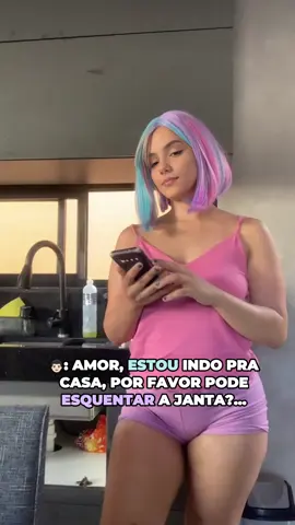 Só consigo imaginar essa situação amor... 💜 #cabeloarcoiris #relacionamento #namoro #casamento