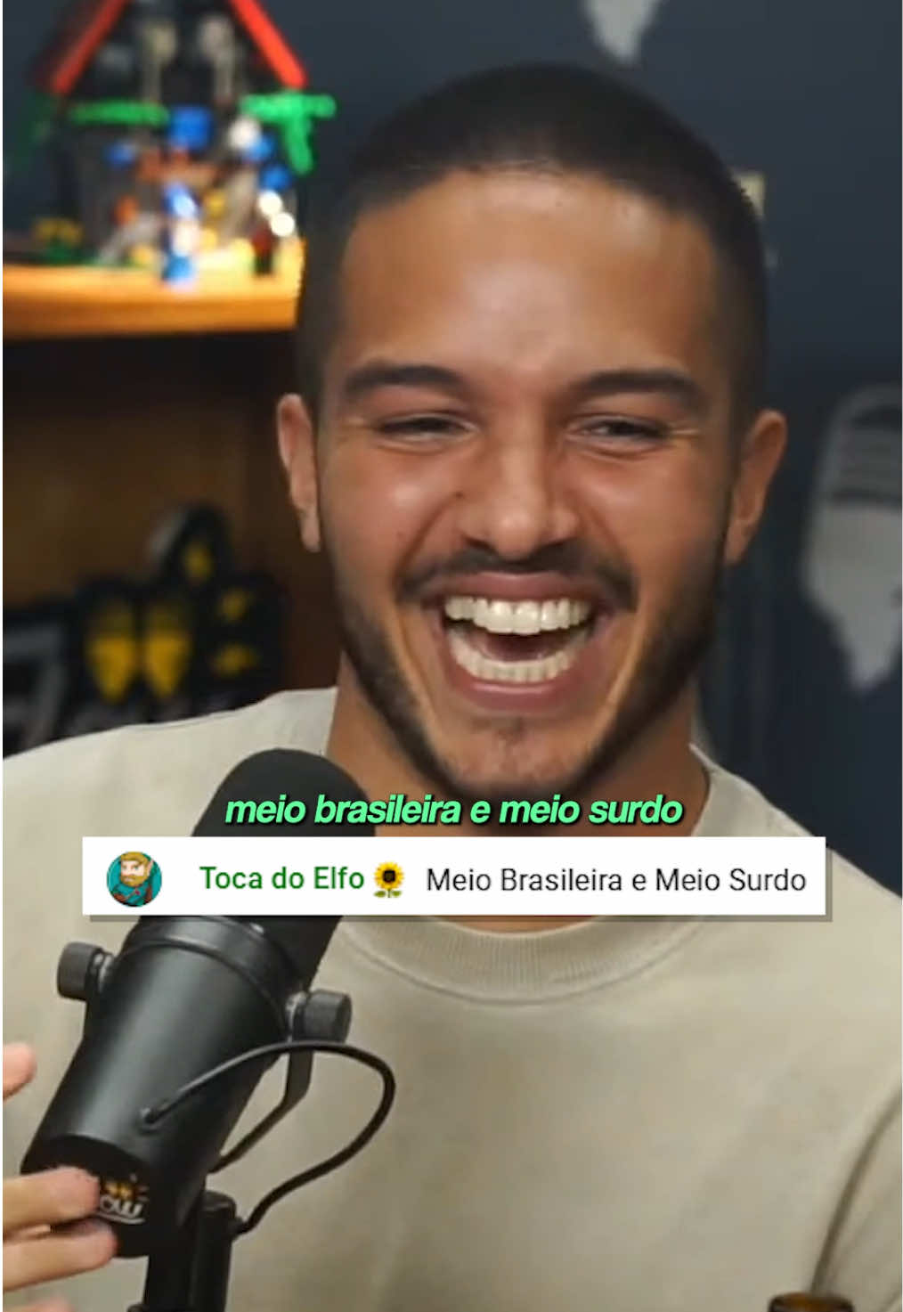meio brasileira 🤝🏻 meio surdo 