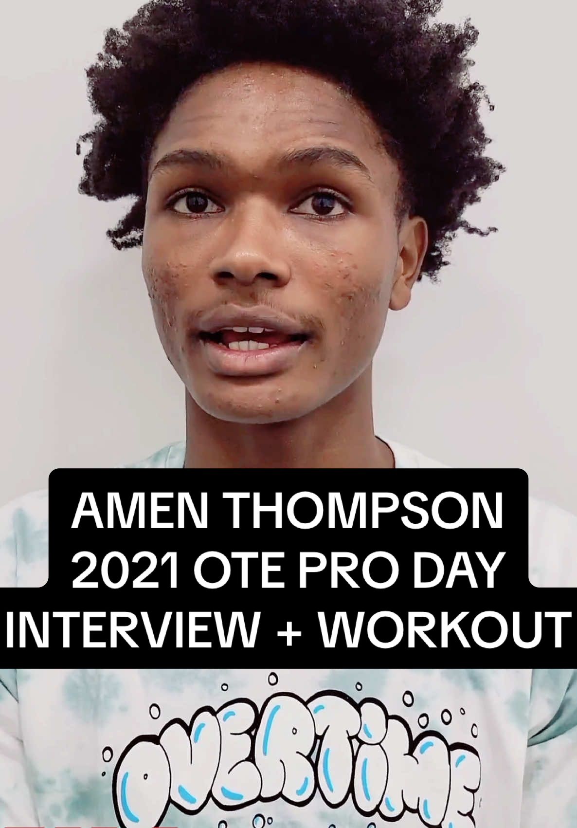 Before Amen Thompson was one of the NBA’s young rising stars with the Rockets he was just a prospect with @ote trying to show scouts his athleticism, playmaking and improving jump shot. Thompson, who turned 22-years-old today, has been a revelation this season, emerging as Houston’s most versatile playmaker #draftexpress #houstonrockets#rockets#houston#overtime#ote#oakland#NBA#amenthompson#thompsontwins#basketball 