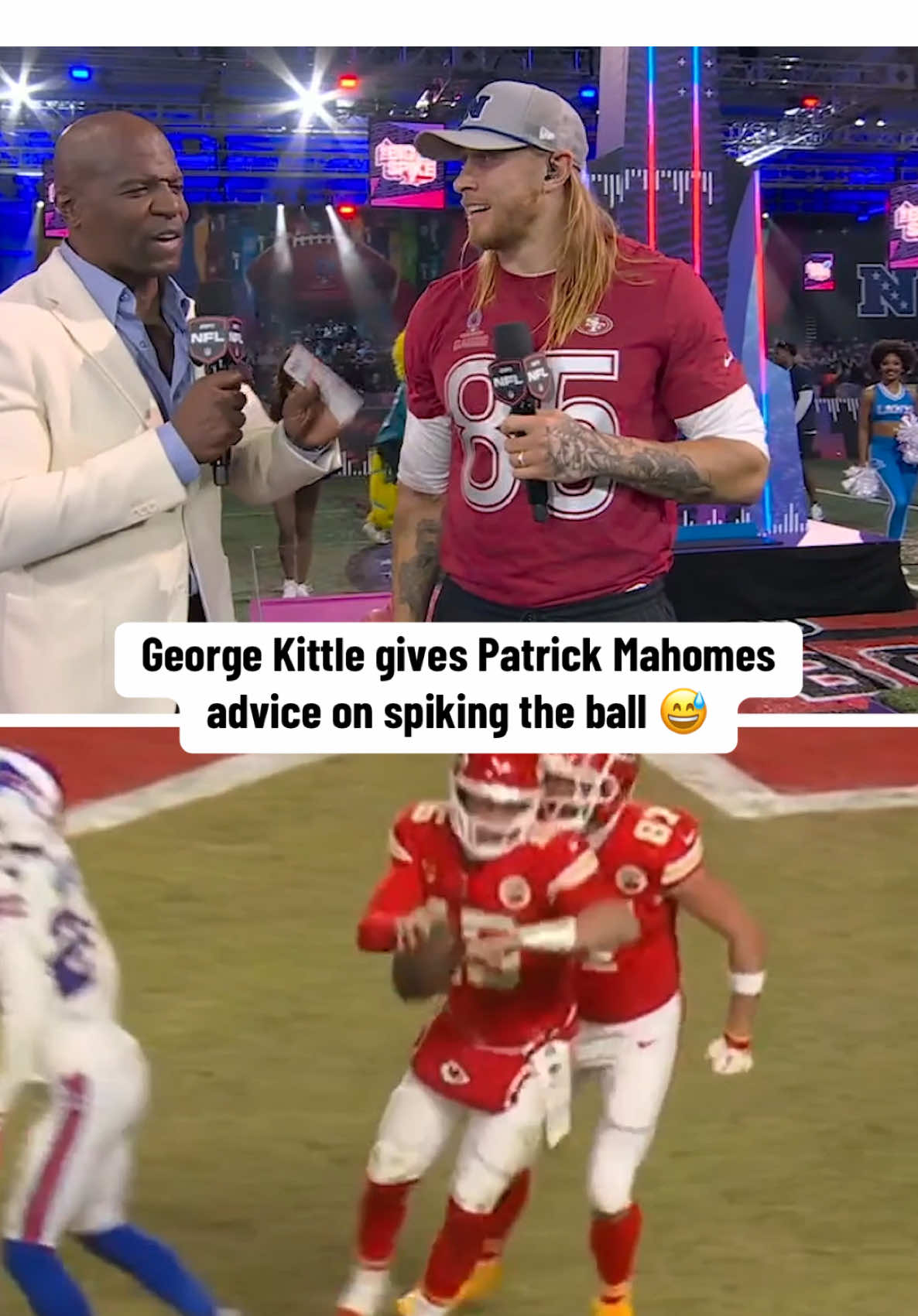 (📺 CBS) #ProBowl #GeorgeKittle #PatrickMahomes #NFL 