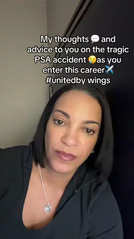 my heart❤️ and the hearts of our entire community go out to the families of the PSA crew who lost their lives 😢in the tragic events of yesterday. We stand🙏🏾 as one community, we are united by wings. #flightattendant  #flightattendantlife  #flightattendanttiktok  #flightattendantstories 