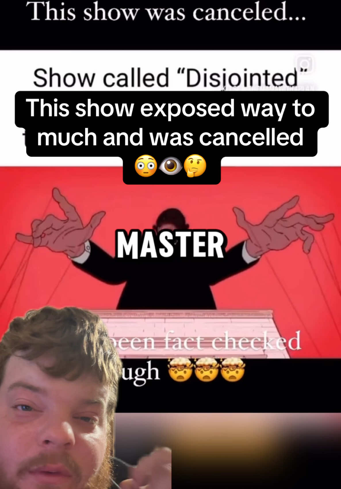 This show exposed a lot of #tv #show #exposed #cancelled #truth #theory #puppet #control #monarch  