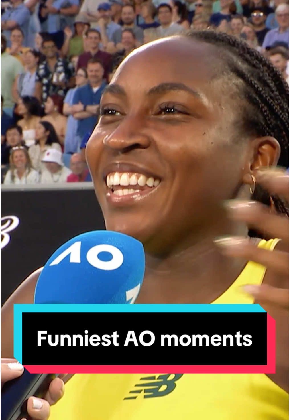 Funniest moments from the #AusOpen 😂