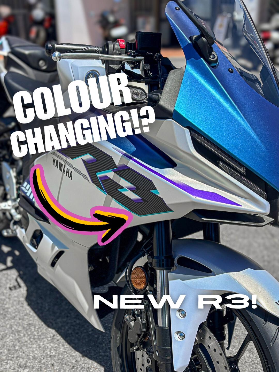 Have you ever seen a colour changing bike before?🤔 2025 Yamaha YZF-R3!🎉 only $9,199🏷️ In the stunning NEW Lunar White / Nebula Blue colorway 🤍💙 A dynamic and eye-catching scheme that shifts from vibrant blue to rich purple depending on the angle and lighting—guaranteed to turn heads wherever you ride! 👉 LAMS ✅ 👉 Finance available⚡️ 👉 Trade in's welcome 🤝 👉 Delivery can be arranged🚚 Questions? Contact us! 📞 (08) 9344 4444 📧 sales@cullysmc.com.au 📍 9/511 Wanneroo Rd, Balcatta WA 6021 #CullysMC #YamahaYZFR3 #CullysMotorcycleCentre #RWorld #NewBike #NewBikeDay #YamahaMotorAus #YamahaAustralia #YZFR3 #LunarWhite #NebulaBlue