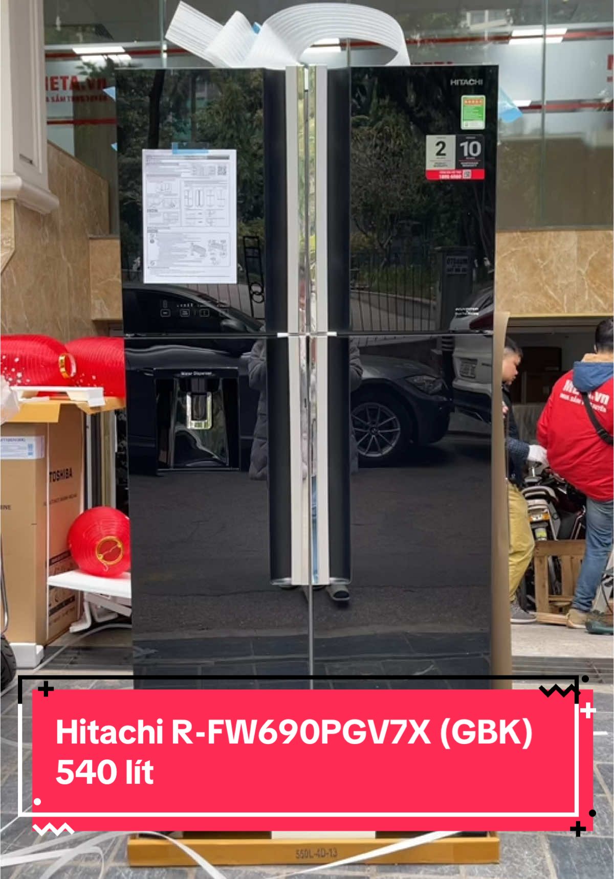 Trình làng mẫu tủ lạnh Hitachi 540 lít mới nhất #tulanh #tulanhhitachi 