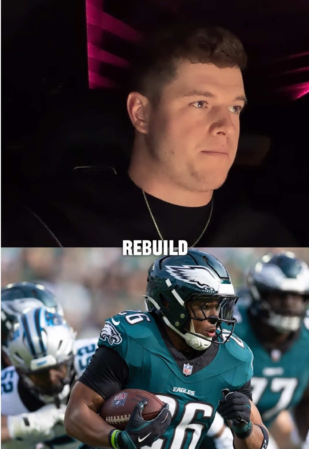 Cooper DeJean & Reed Blankenship talk NFC Championship 💯 #reedblankenship #flyeaglesfly #cooperdejean #NFLPlayoffs #philadelphiaeagles #SuperBowl #rearview