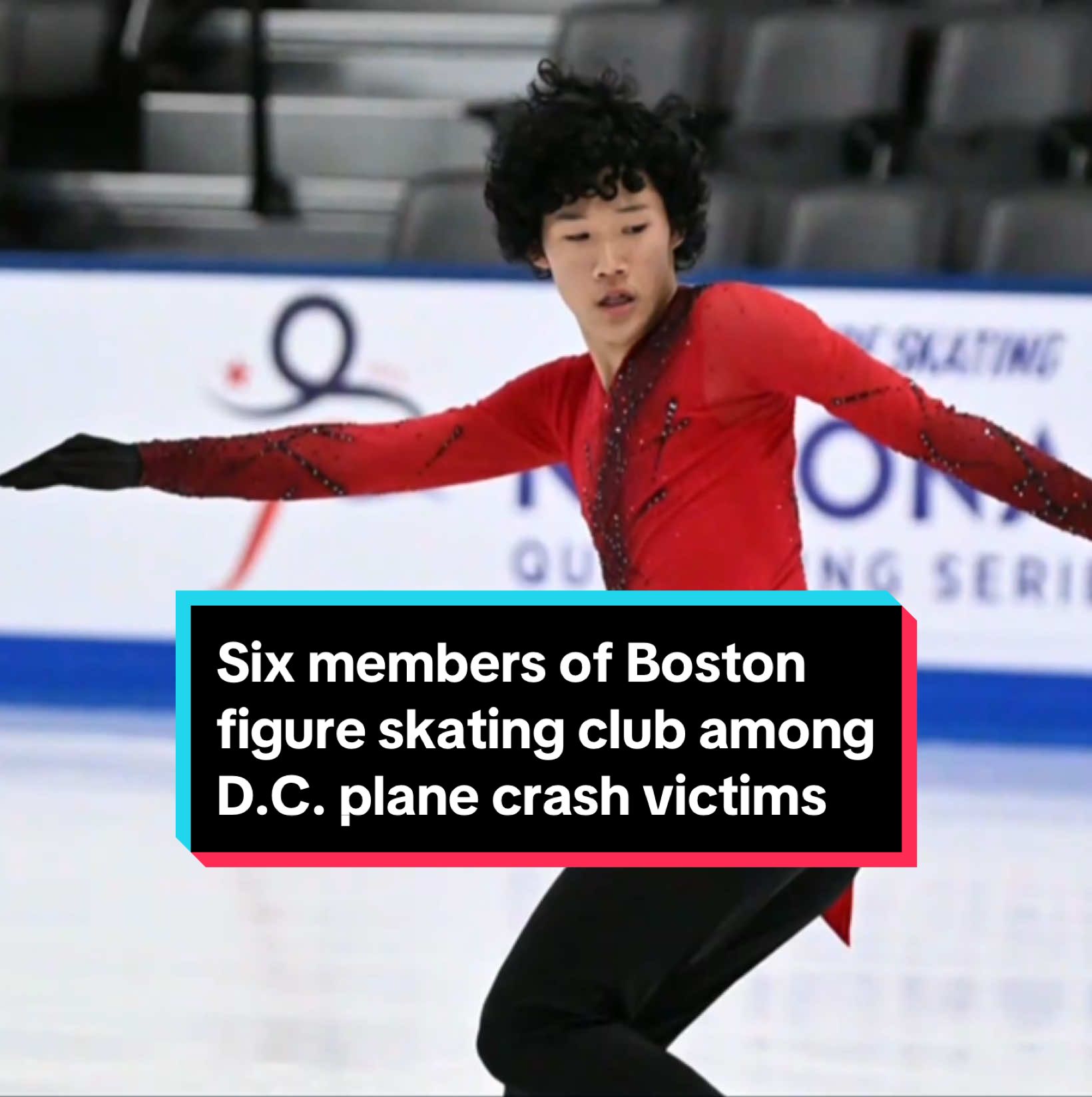 The Skating Club of Boston is mourning six members lost in the D.C. plane crash, including two rising stars, their mothers and two beloved coaches. Olympian Nancy Kerrigan, an alumna of the club, made a visit to offer support and urged the community to keep pushing forward. #news #boston #plane #aviation #figureskate #americanairlines 