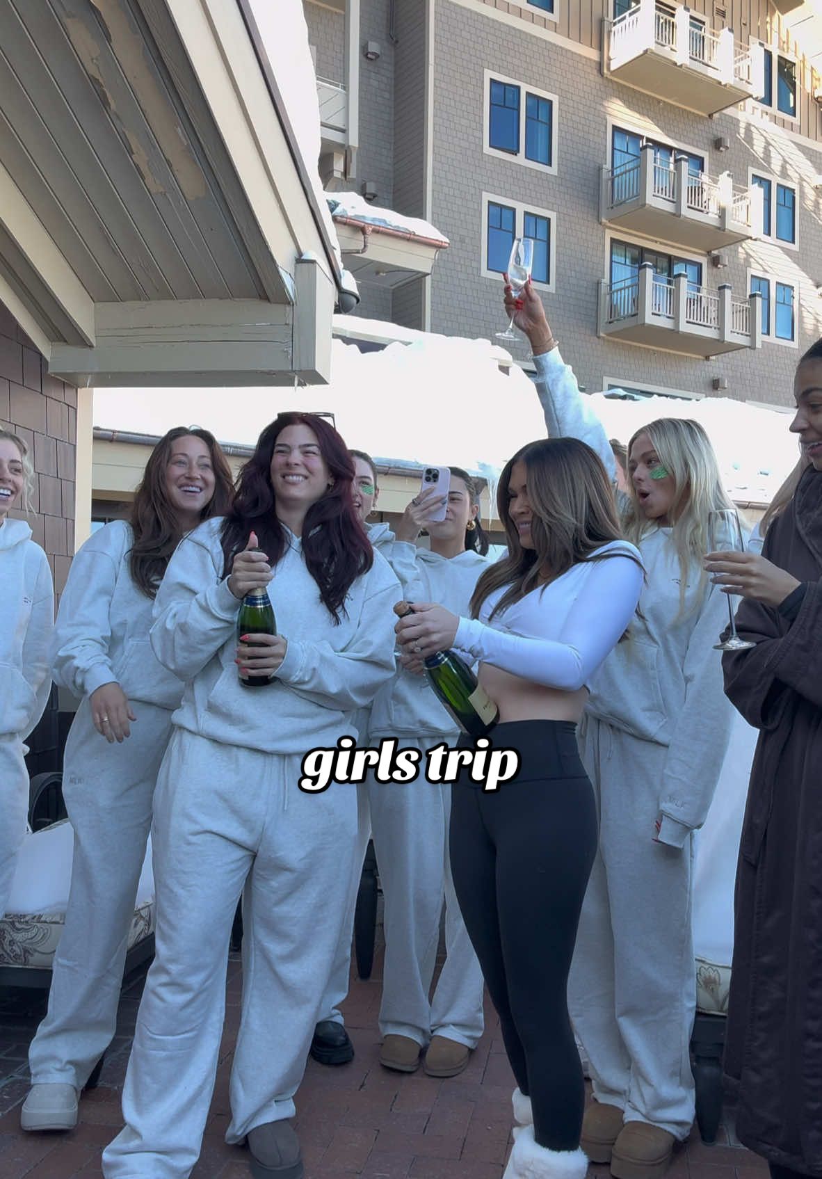 Shout out to @CLEARSTEM Skincare for throwing the most magical little getaway ✨❄️ had the best time with my girls!  #brandtrip #girlstrip #secretlivesofmormonwives #momtok #utahmoms 