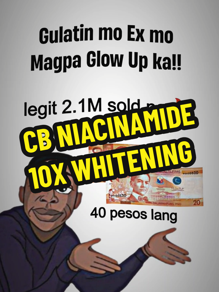 Gulatin mo Ex mong nang iwan sayo Magpa Glow up ka🔥 #niacinimidesoap #cbniacinimidesoap10xwhitening #niacinimidesoapformen #skincareroutine #fypシ゚ 