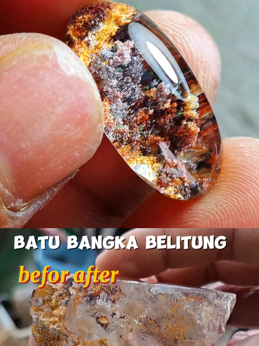 pengolahan bahan kinyang karang bangka belitung samoai menjadi batu yang cantik kinclong seperti aquarium#kinyangair #quartzcrystal #gemstone #pengolahanbahankinyang #crystal #smokyquartz #kinyangkarangbangka 