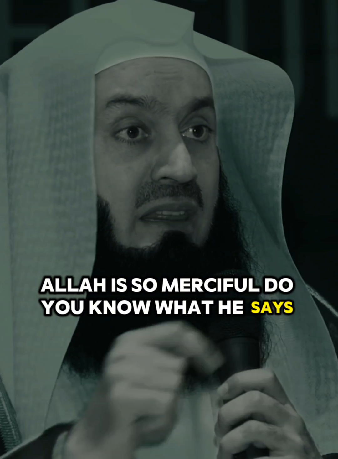 Allah is so Merciful do you know what he says. #muftimenk #muftimenkofficial #islamicreminder #motivationalspeech #inspiration #motivational #muslim #islamic_video #1millionaudition #goviral #viralvideo #fyp #foryoupage 