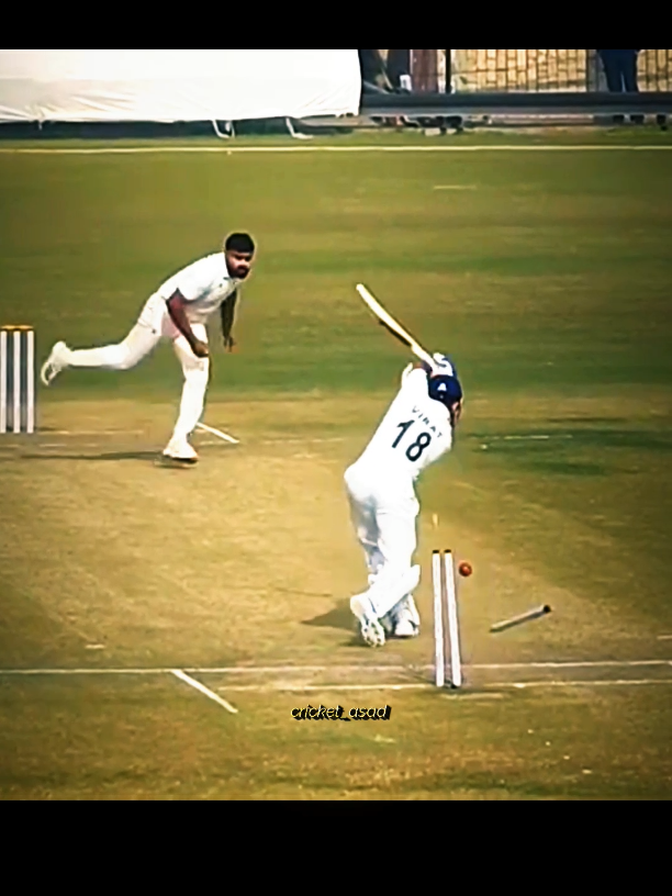 Virat Kohli Bowled In Domestic Match #viral #trending #unfreezemyacount #growmyaccount #cricketlover #cricket #foryoupagе #fyp #foryou 