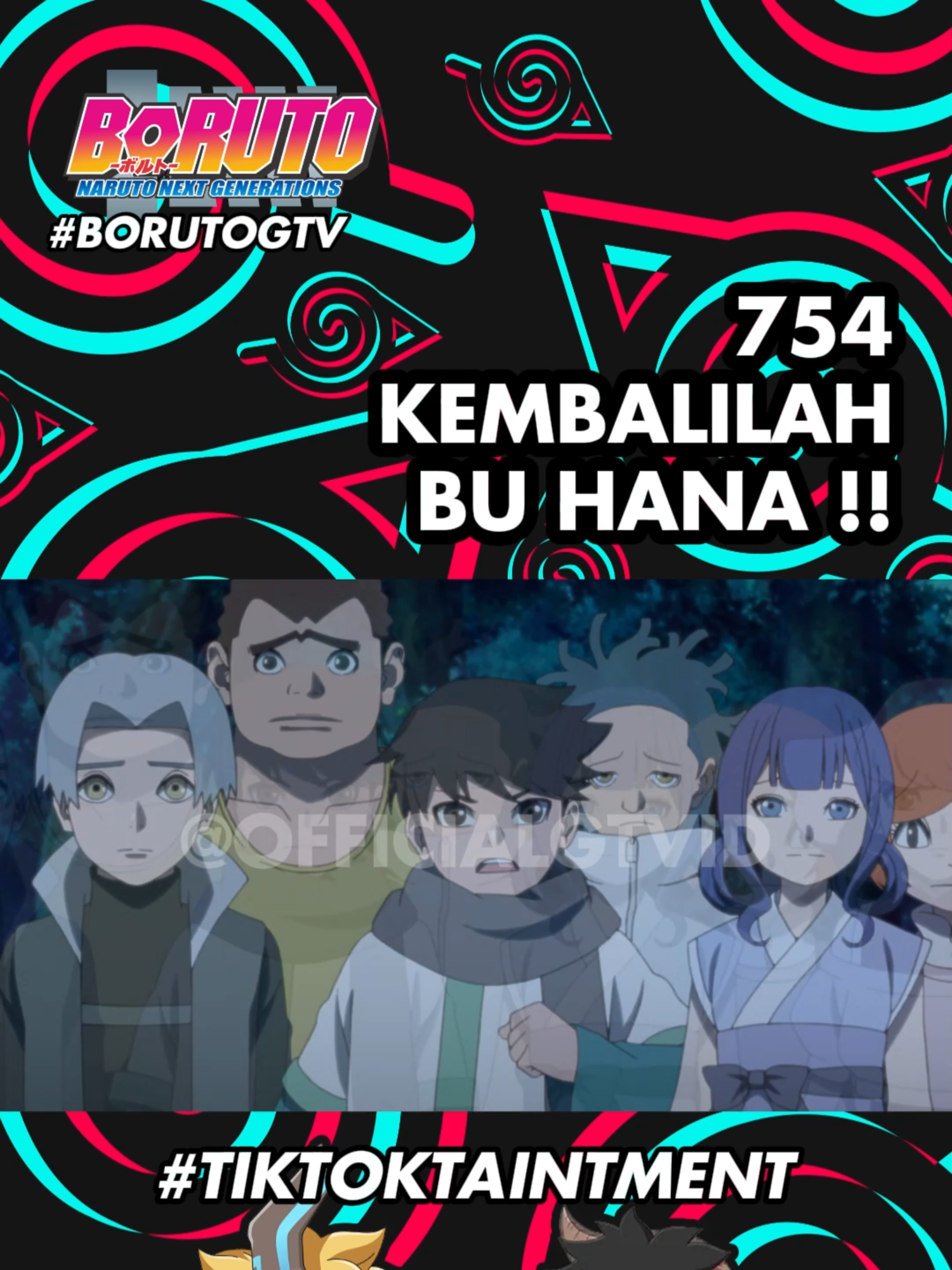 Kami sayang BU HANA !!  #boruto #naruto #borutogtv #narutogtv #kawaki #himawari #tiktoktainment #tiktoktaintment