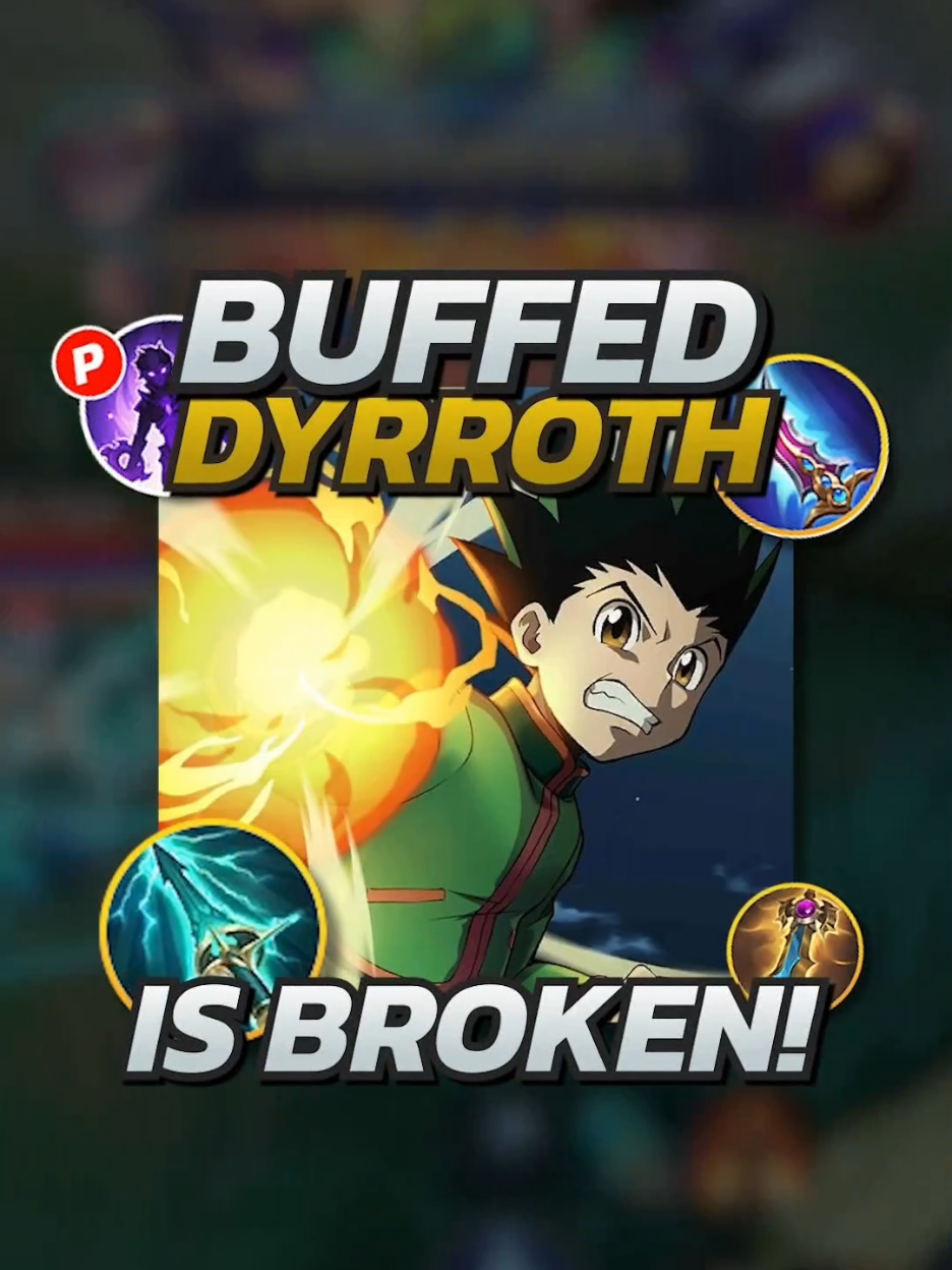 The New Buffed Dyrroth with Sky Piercer is Broken! #fyp #foryou #foryoupage #mobilelegends #mlbb #mobilelegendsbangbang #dyrroth #dyrrothtiktok #dyrrothmlbb #hxh #hxhmlbb #gon #gonfreecs #hunterxhunter #mlbbph #mlbbphilippines #mlbbid #mlbbindonesia 