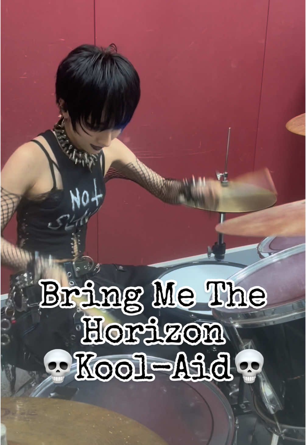 Bring Me The Horizon - Kool-Aid💀【Drum cover by Ayuka】 #drummer #drum #drumcover #bringmethehorizon #koolaid #bmth #metal #goth #mallgoth #dark #trippnyc #fyp #fypシ゚ @BRING ME THE HORIZON 