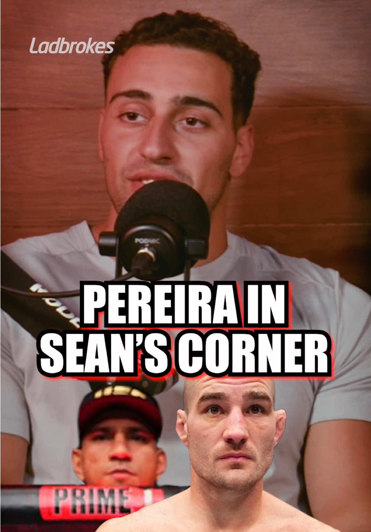Alex Pereira will be in Sean Strickland’s Corner For UFC 312 #UFC #mma #seanstrickland #alexpereira 